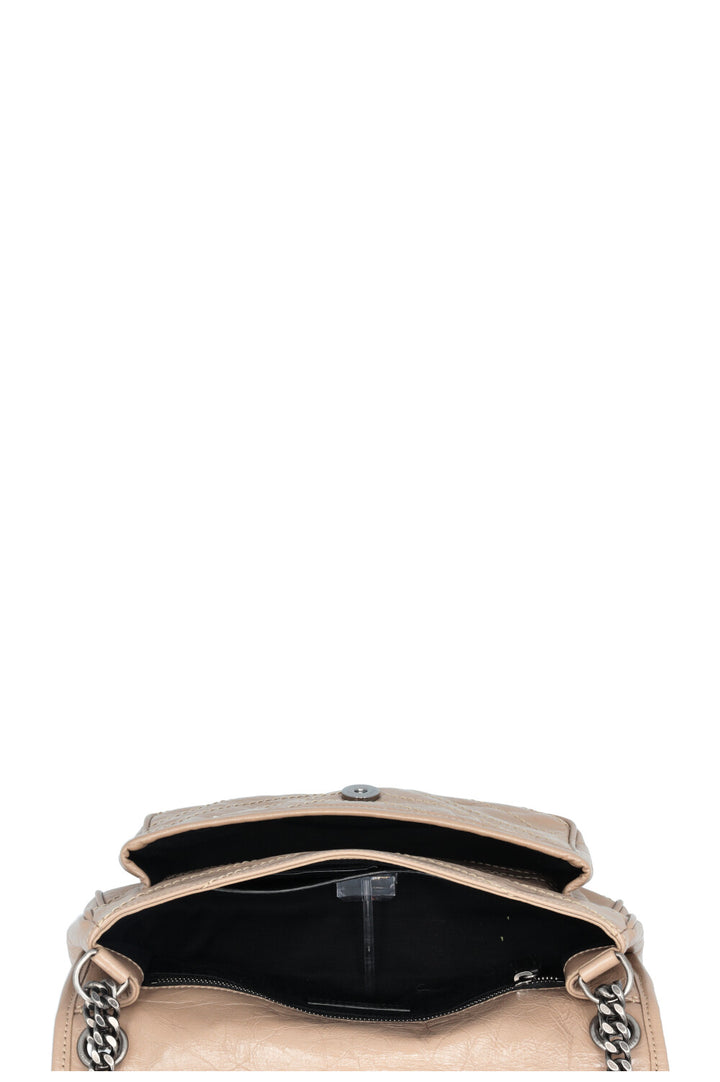 SAINT LAURENT Sac bandoulière Niki moyen couleur fauve