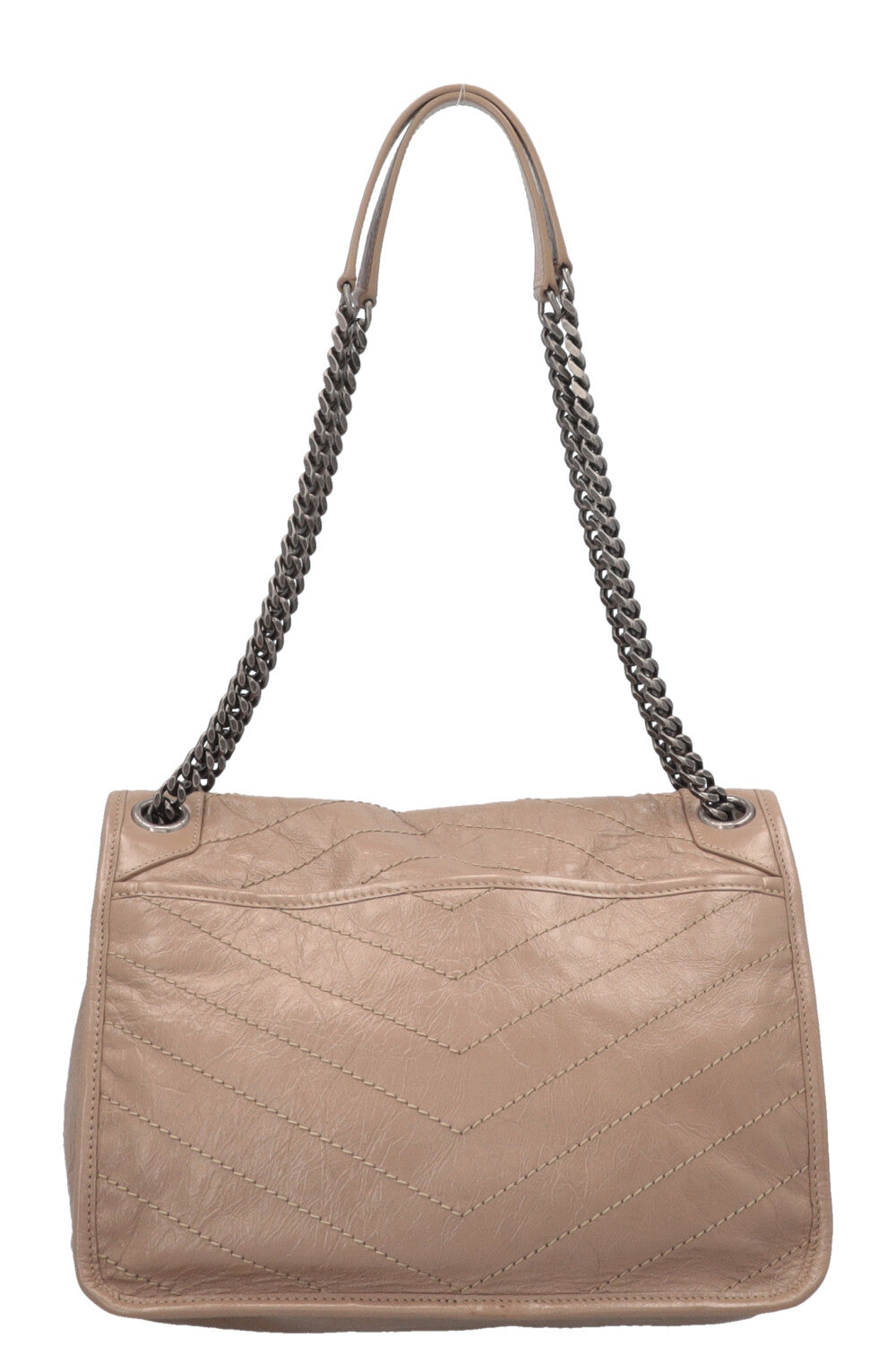 SAINT LAURENT Sac bandoulière Niki moyen couleur fauve