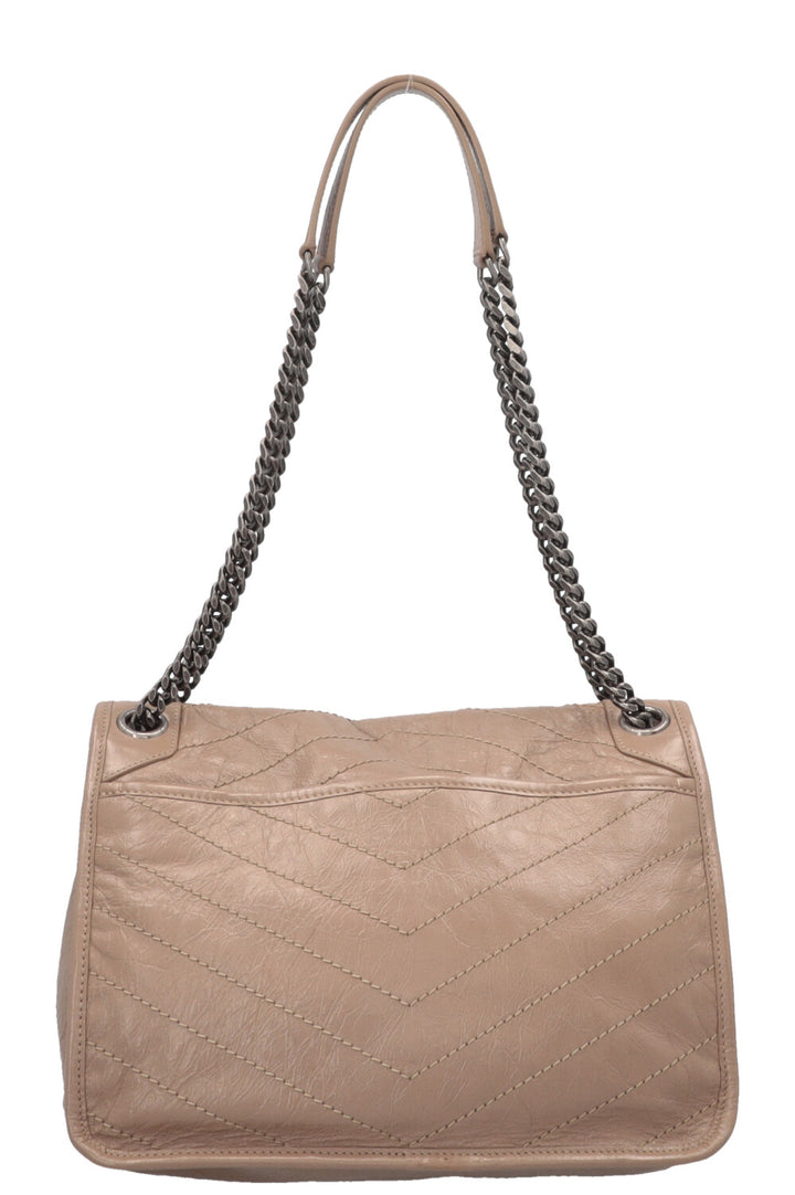 SAINT LAURENT Sac bandoulière Niki moyen couleur fauve