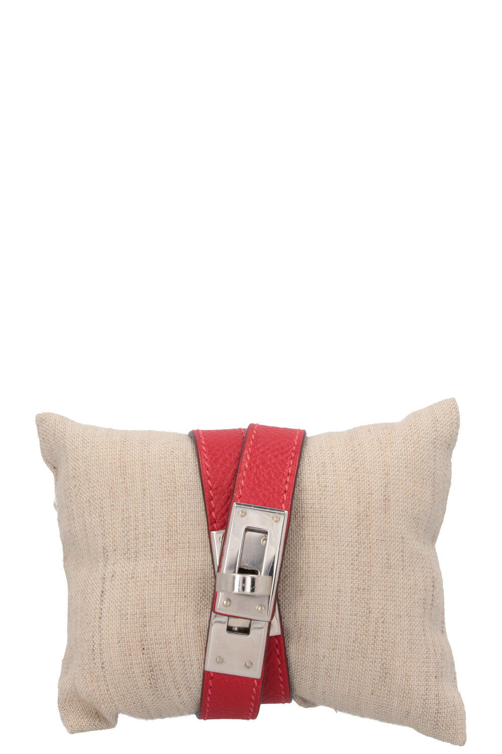 HERMÈS Kelly Double Tour Bracelet Epsom Red