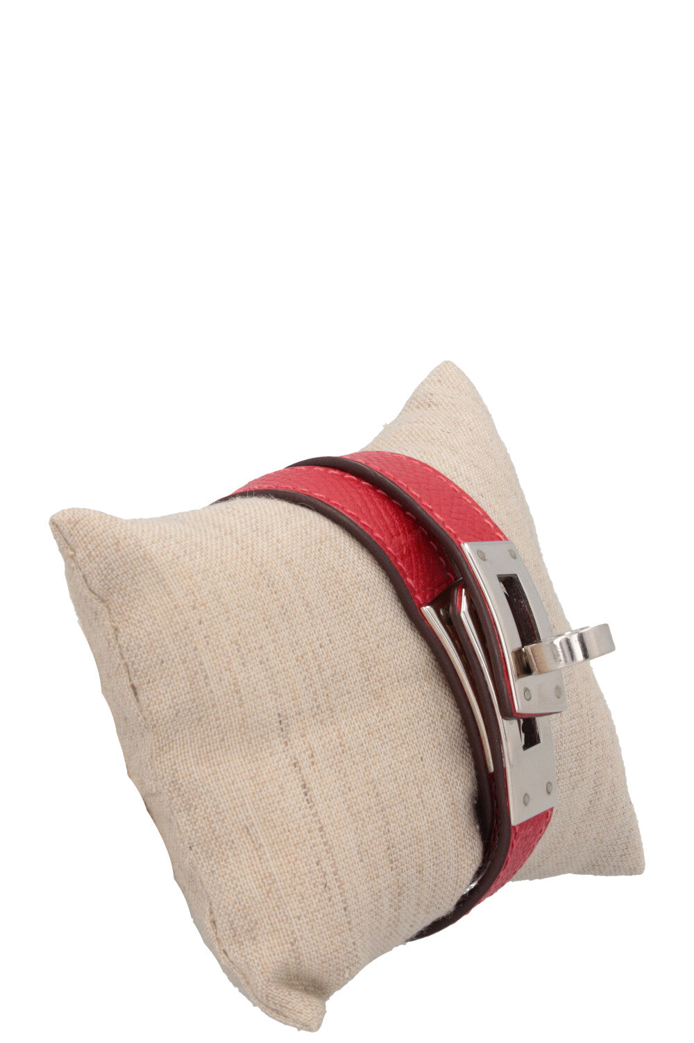 HERMÈS Kelly Double Tour Bracelet Epsom Red