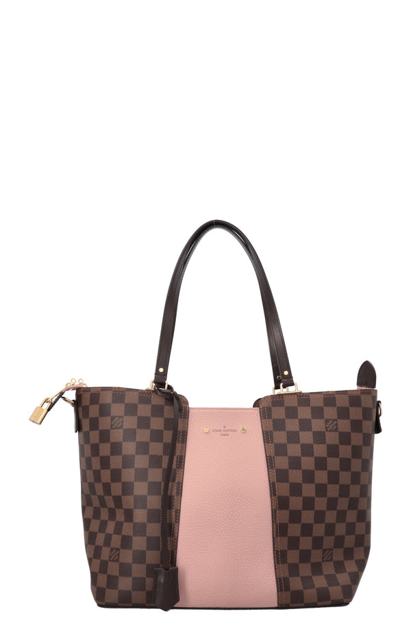LOUIS VUITTON Jersey Bag Damier Ebene Pink