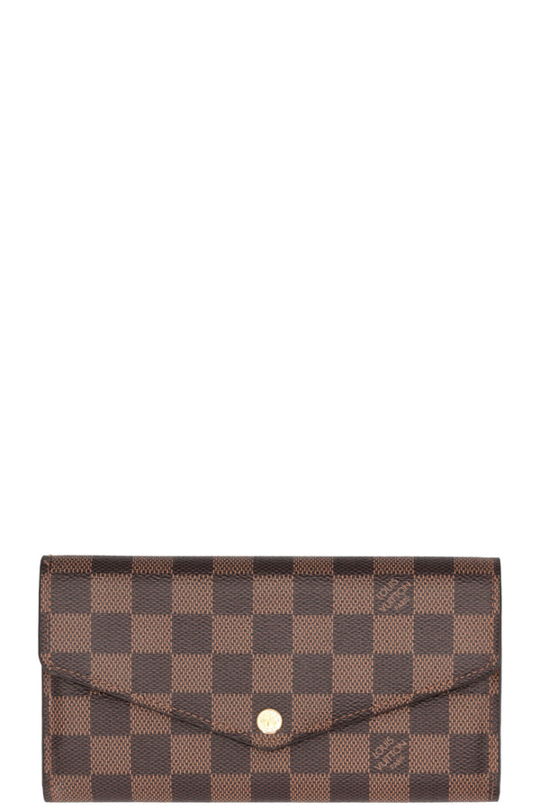 LOUIS VUITTON Portefeuille Sarah Damier Ebène