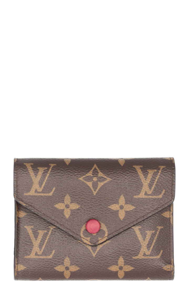 LOUIS VUITTON Victorine Compact Wallet MNG Fuchsia