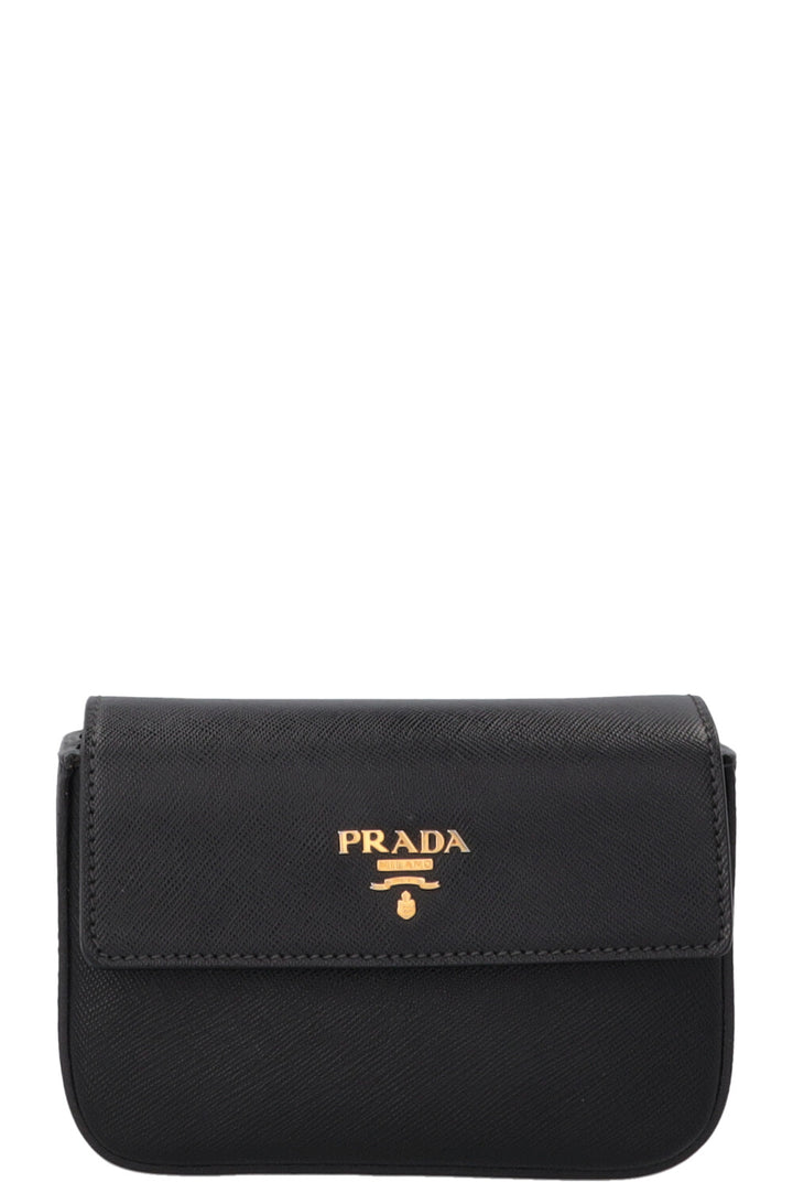 Pochette PRADA Saffiano Noir