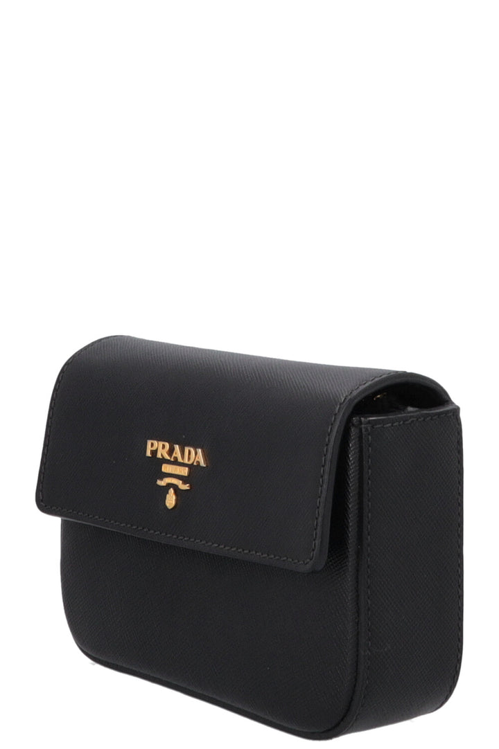 Pochette PRADA Saffiano Noir