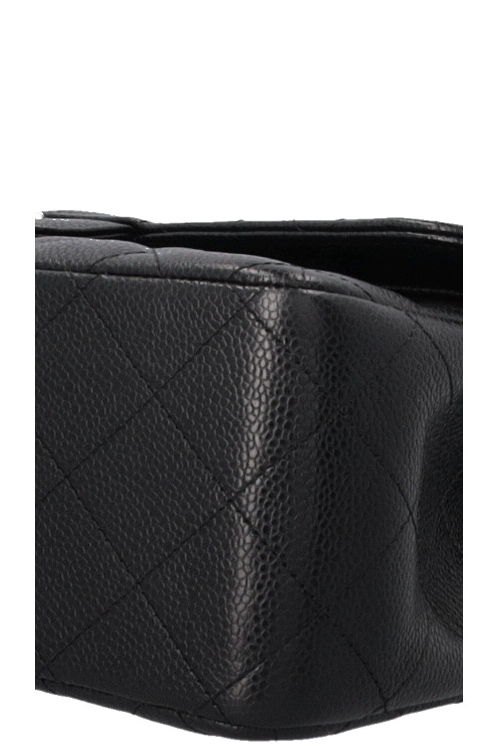 CHANEL Double Flap Bag Large Caviar Black