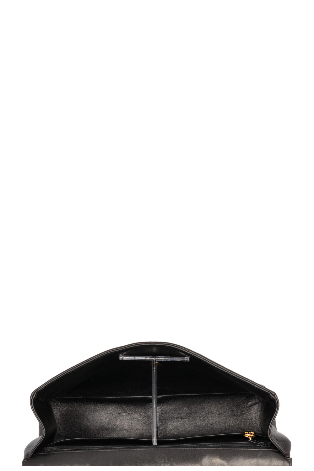 CHANEL Vintage Jumbo Single Flap Black