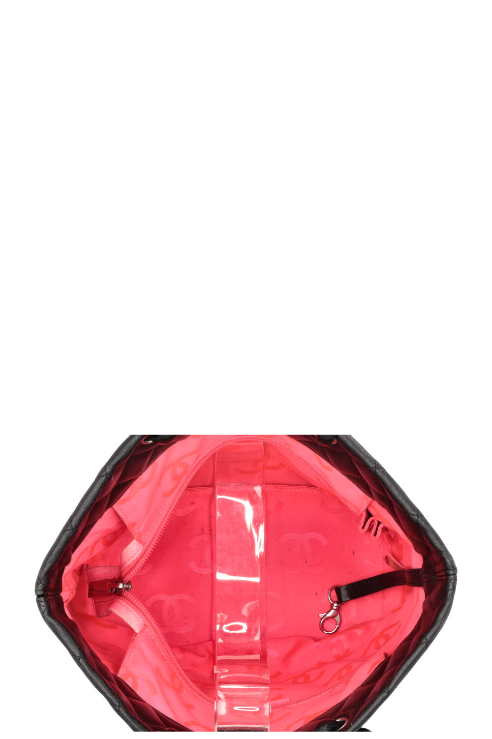 CHANEL Cambon CC Small Tote Bag Black