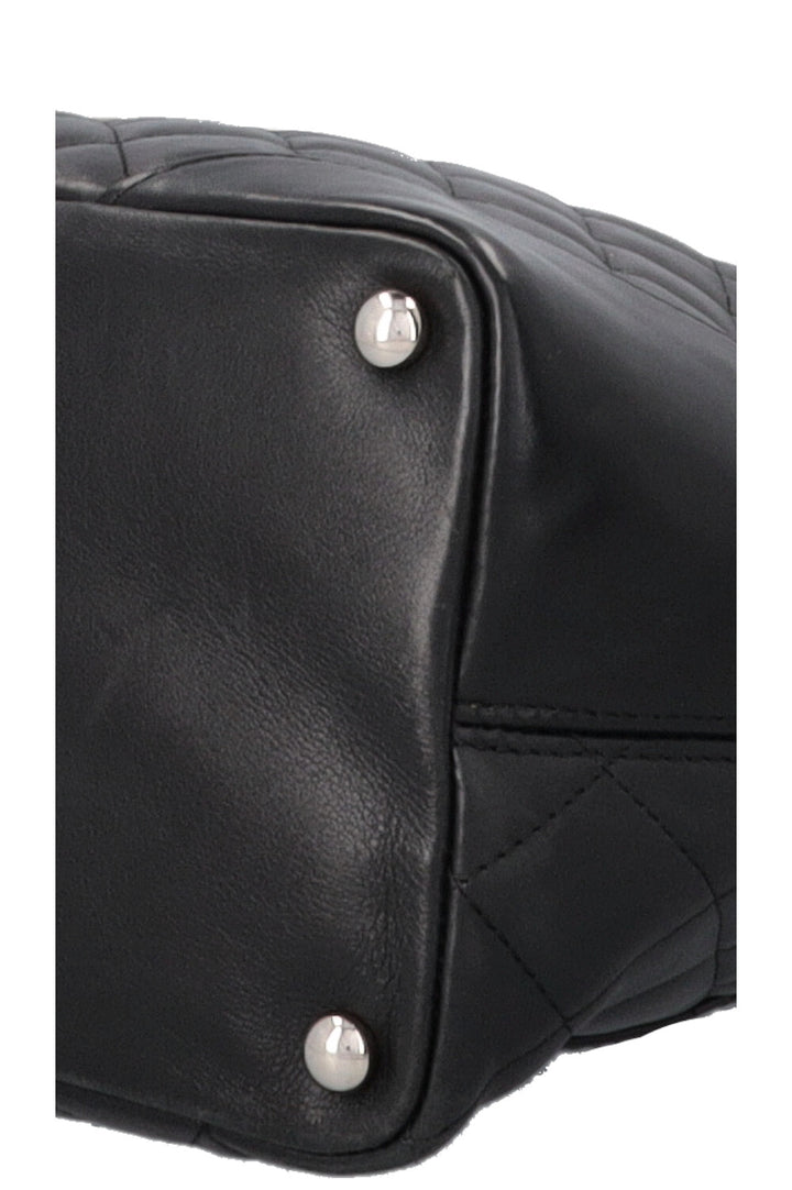 CHANEL Cambon CC Small Tote Bag Black