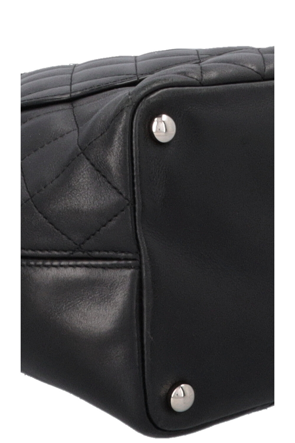 CHANEL Cambon CC Small Tote Bag Black