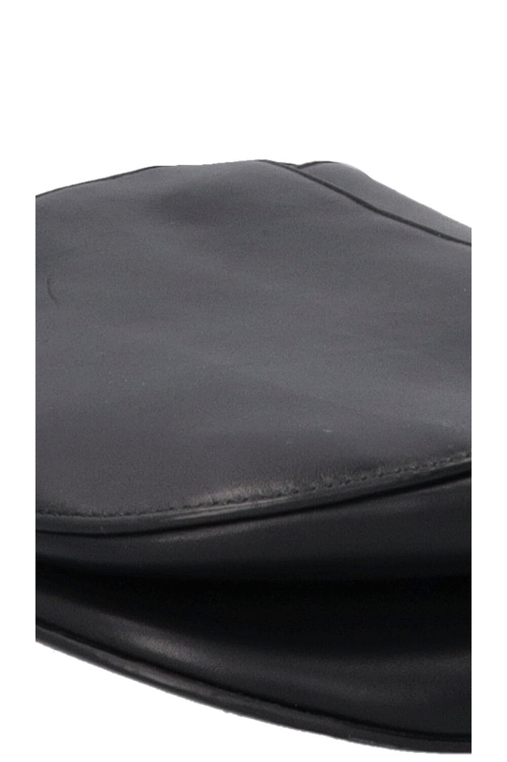 CHRISTIAN DIOR Saddle Bag Soft Leather Black