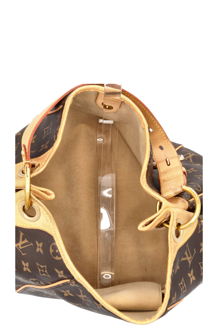 LOUIS VUITTON Galliera Hobo Bag MNG Canvas