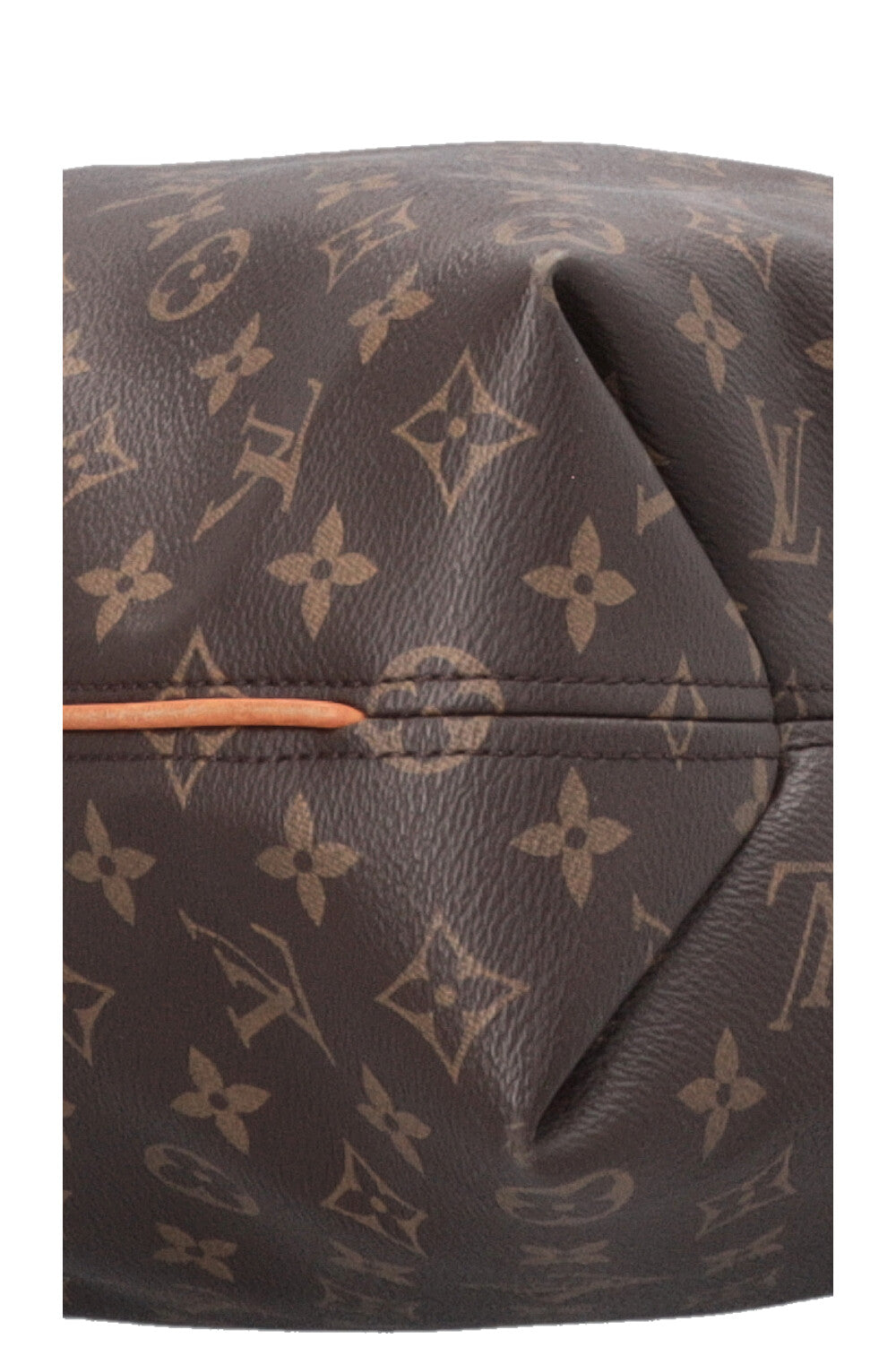 LOUIS VUITTON Sully MM Hobo Bag MNG Canvas