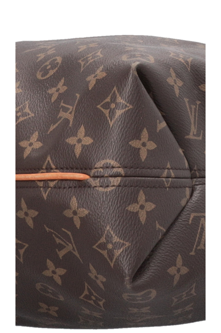 LOUIS VUITTON Sully MM Hobo Bag MNG Canvas