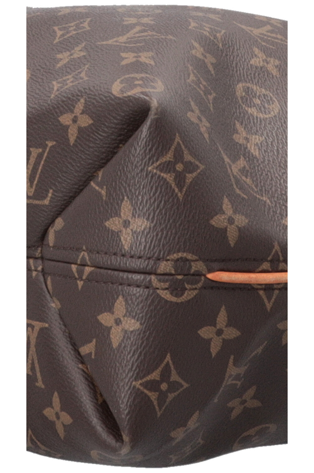 LOUIS VUITTON Sully MM Hobo Bag MNG Canvas