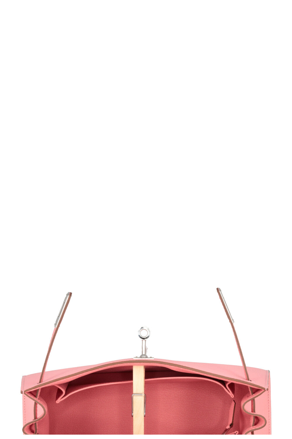 HERMÈS Kelly 25 Sellier Epsom Rose Confetti