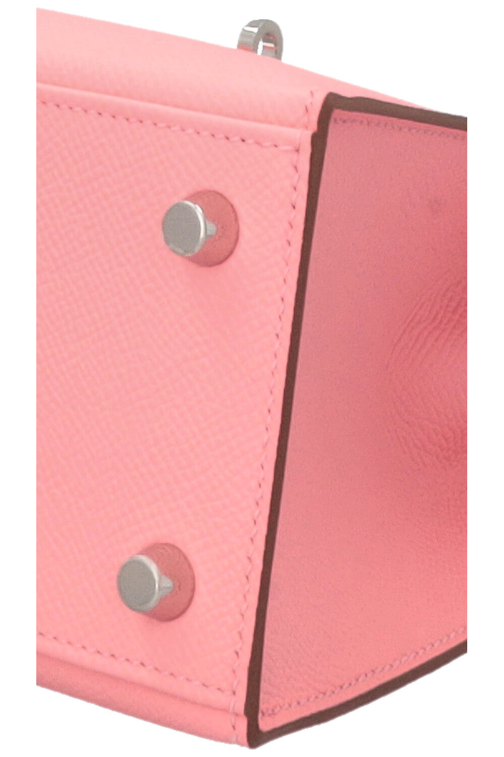 HERMÈS Kelly 25 Sellier Epsom Rose Confetti