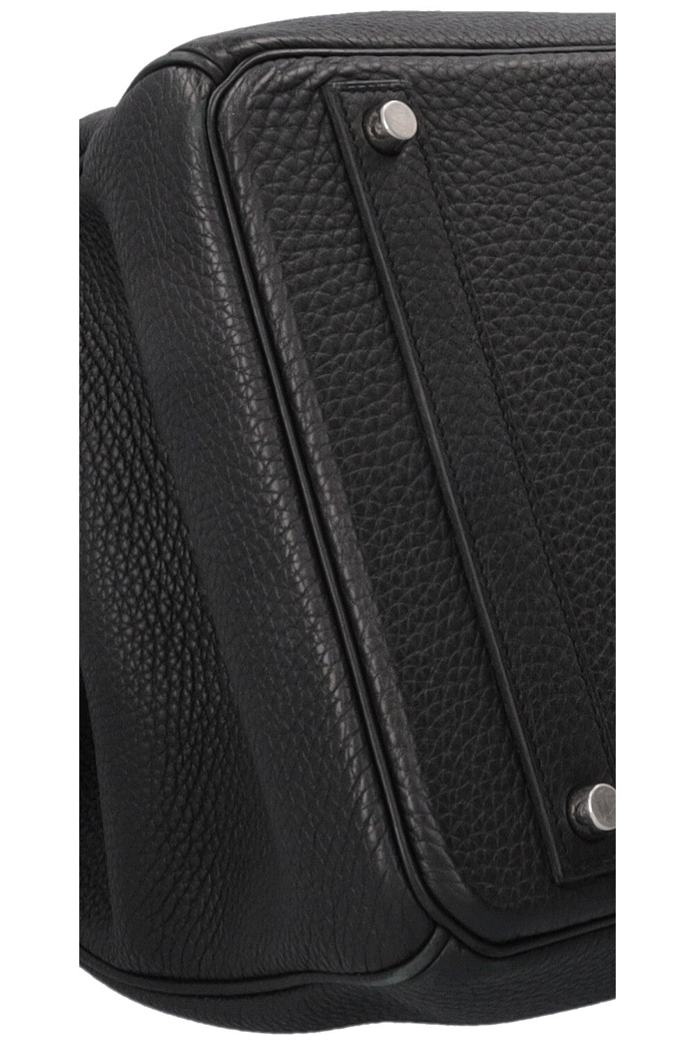HERMÈS Birkin 40 Retourne Clemence Black