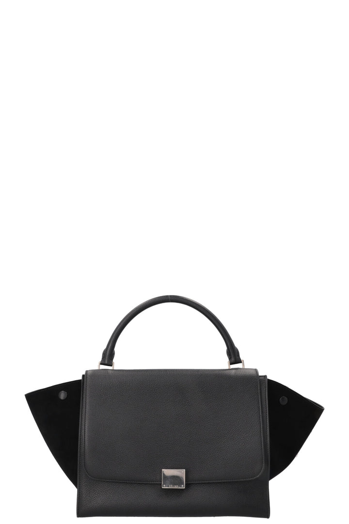 CÉLINE Trapeze Medium Handbag Black