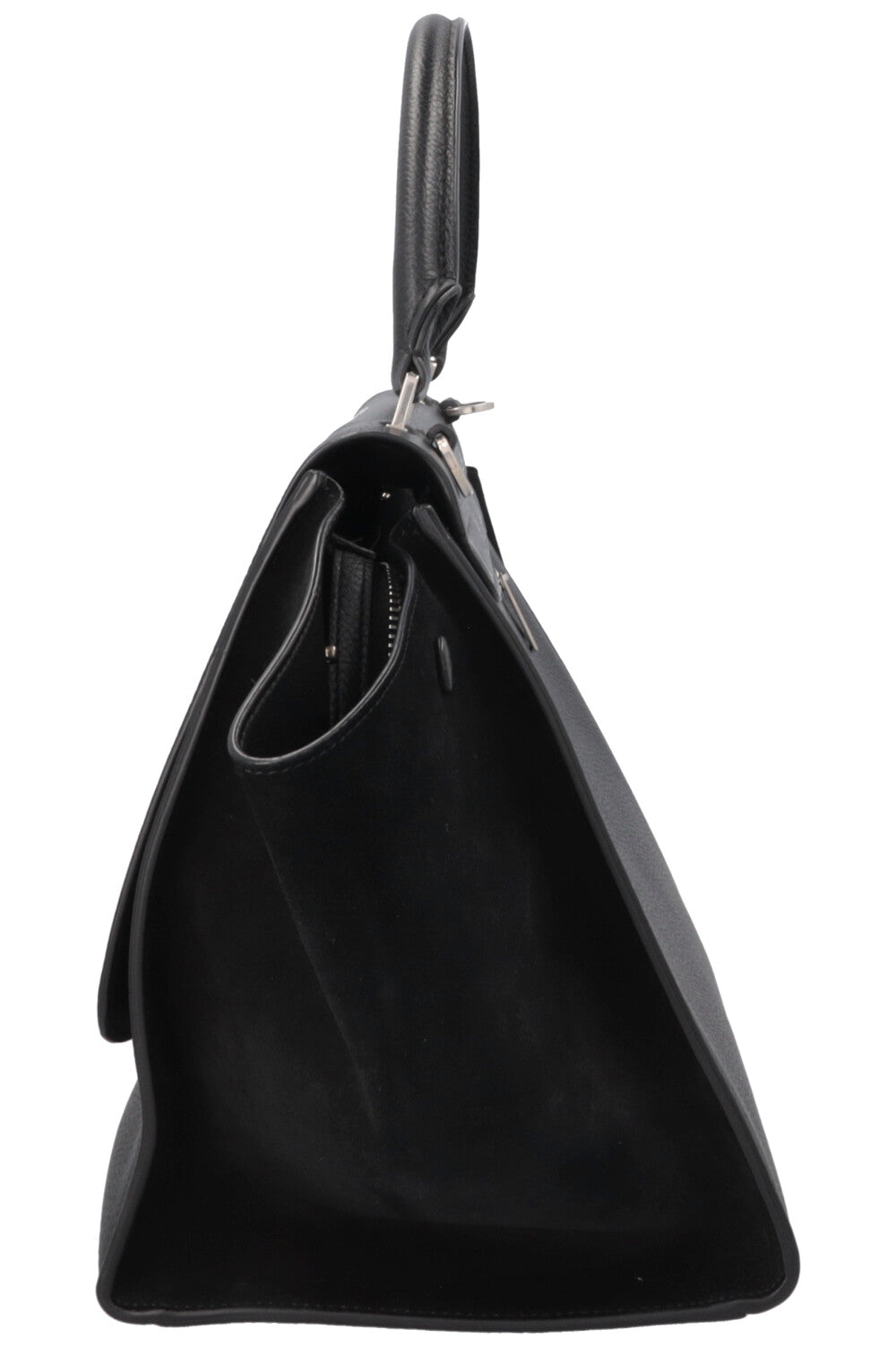 CÉLINE Trapeze Medium Handbag Black