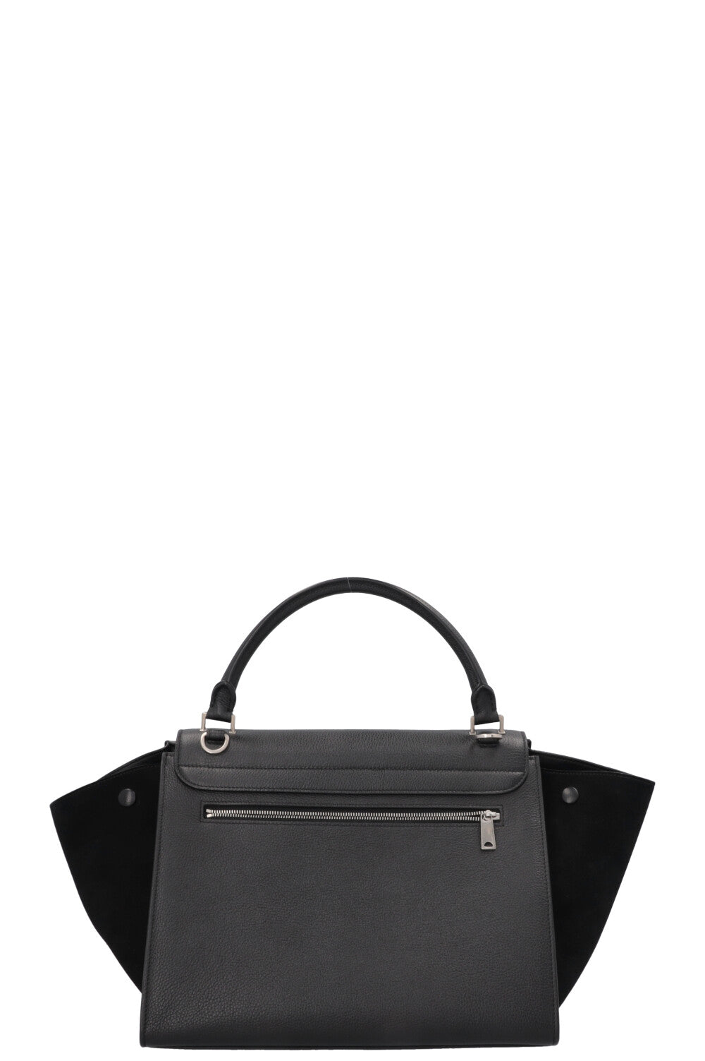 CÉLINE Trapeze Medium Handbag Black