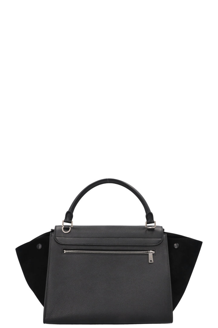 CÉLINE Trapeze Medium Handbag Black