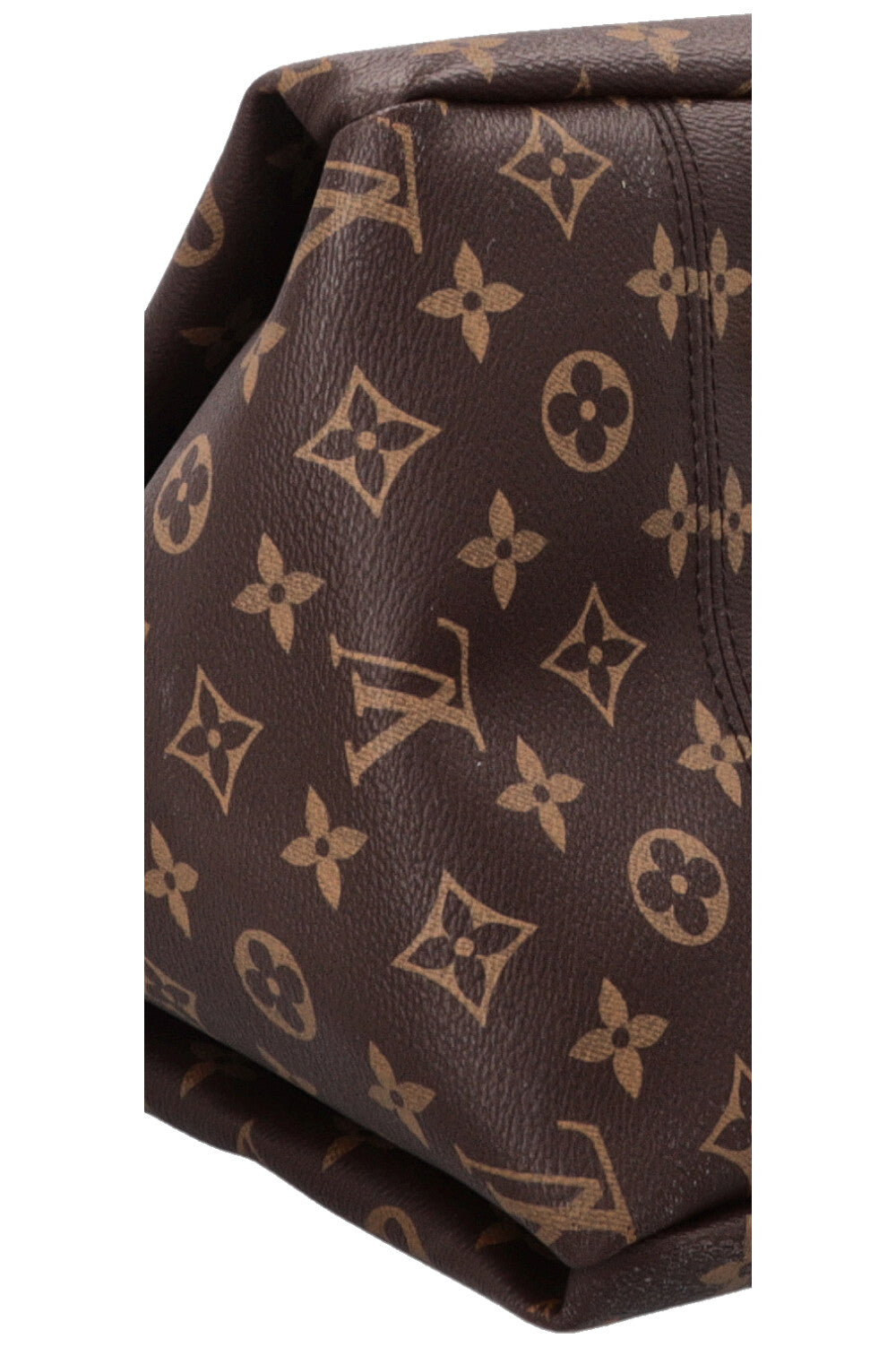 LOUIS VUITTON Artsy Hobo Bag MNG Canvas