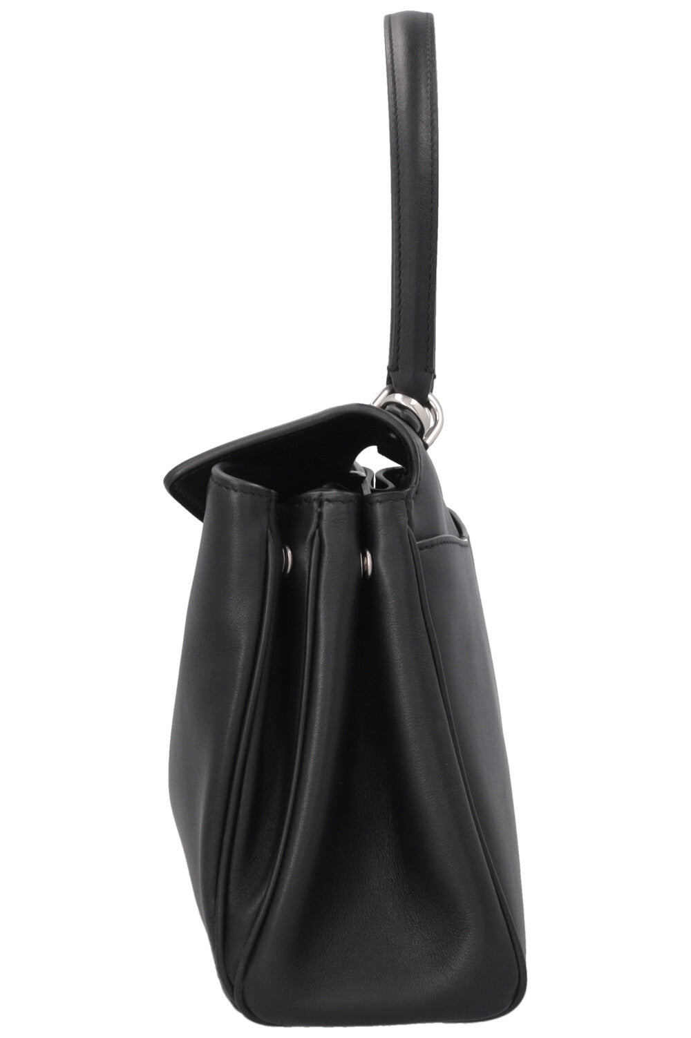 BALENCIAGA Rodeo Small Tote Bag Leather Black