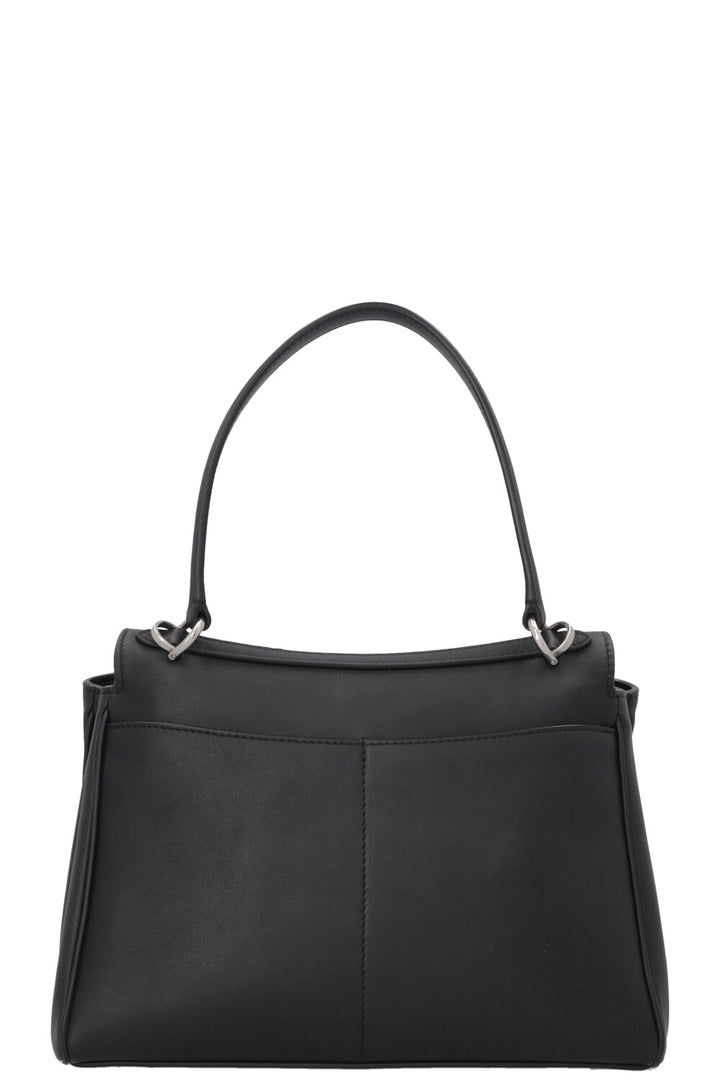 BALENCIAGA Rodeo Small Tote Bag Leather Black