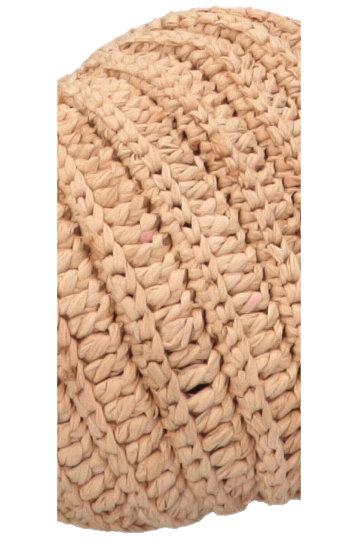 LOEWE Paulas Ibiza Shell Moon Raffia Crossbody Bag