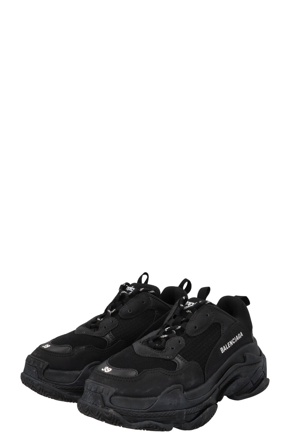 BALENCIAGA Triple S Sneakers Black