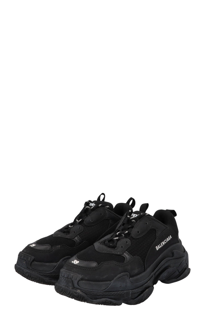 BALENCIAGA Triple S Sneakers Black