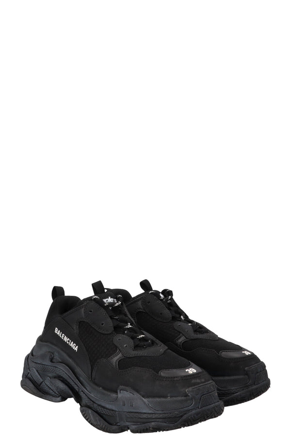 BALENCIAGA Triple S Sneakers Black