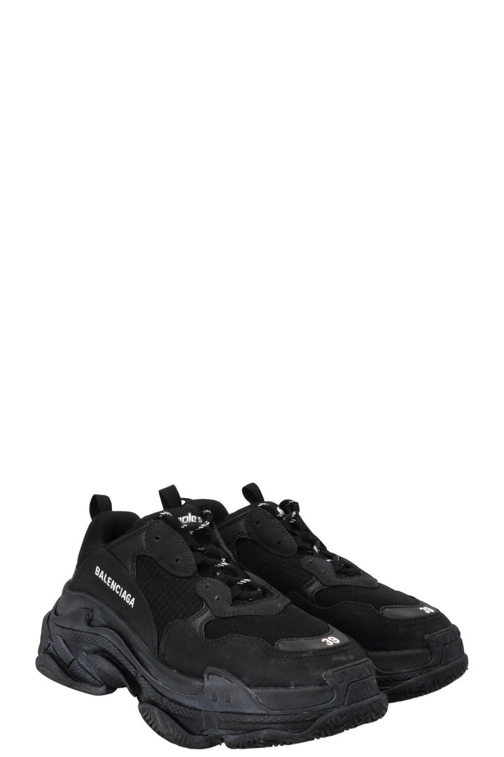 BALENCIAGA Triple S Sneakers Black