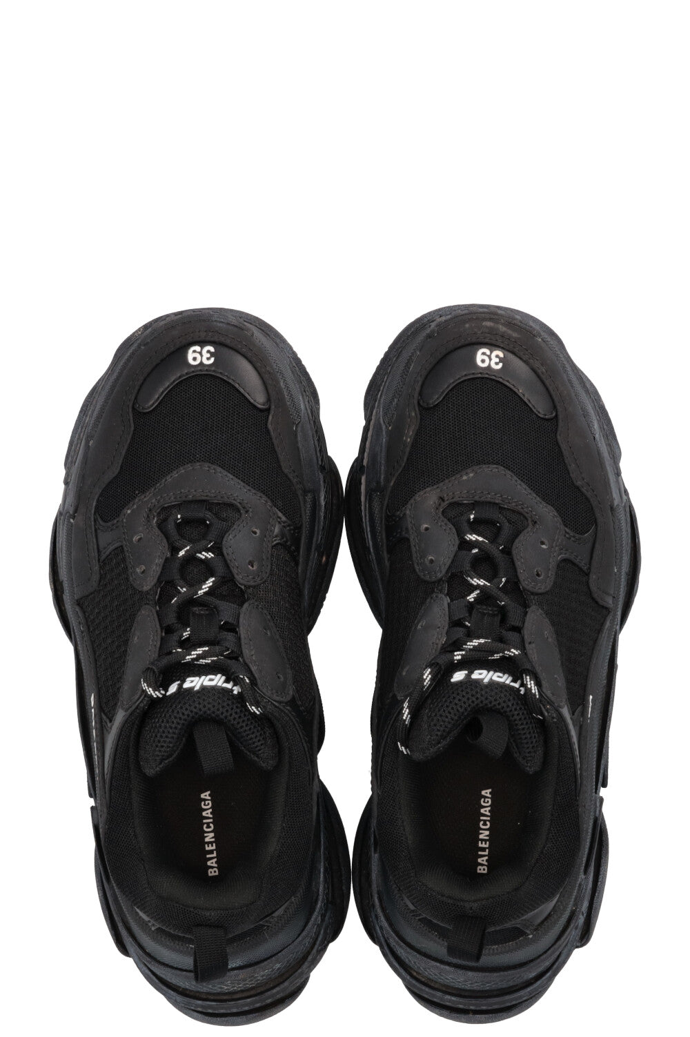 BALENCIAGA Triple S Sneakers Black