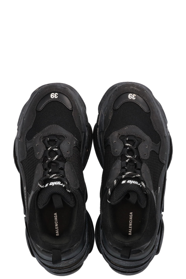 BALENCIAGA Triple S Sneakers Black