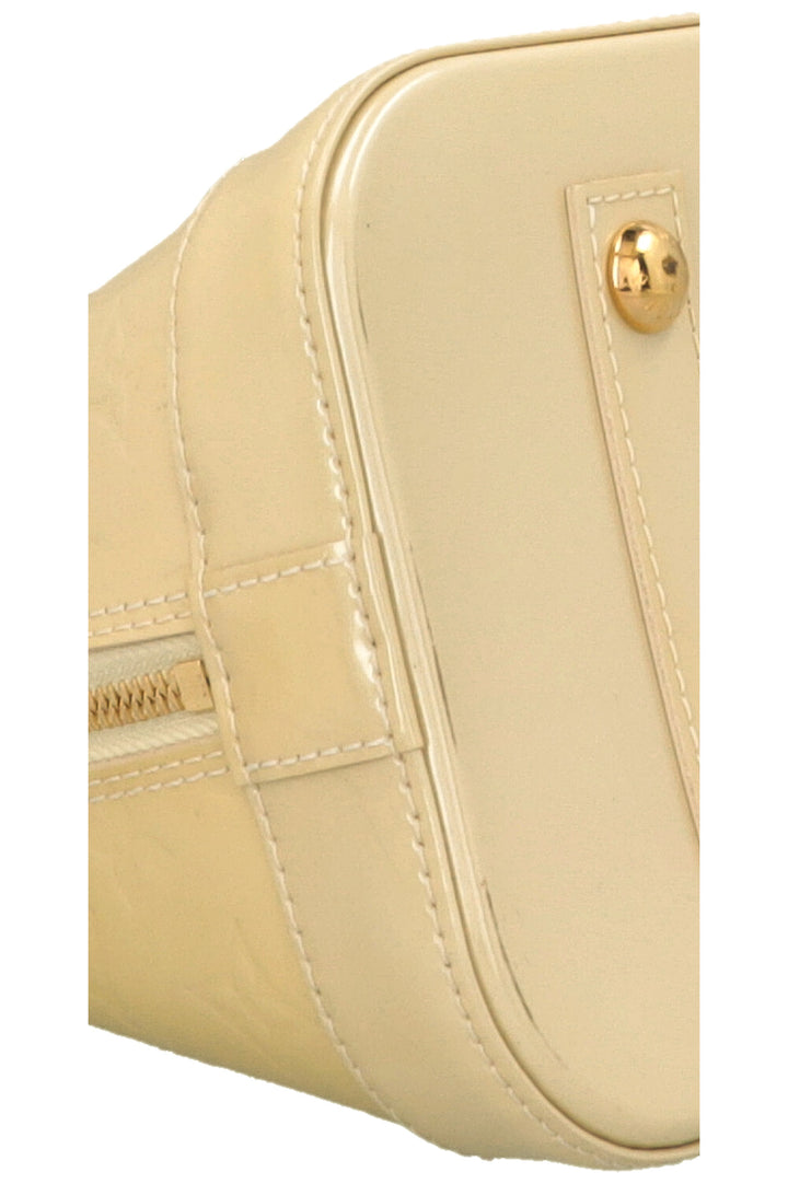 LOUIS VUITTON Alma PM Vernis Yellow