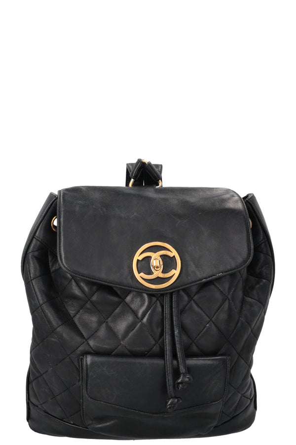 CHANEL Duma Backpack Black