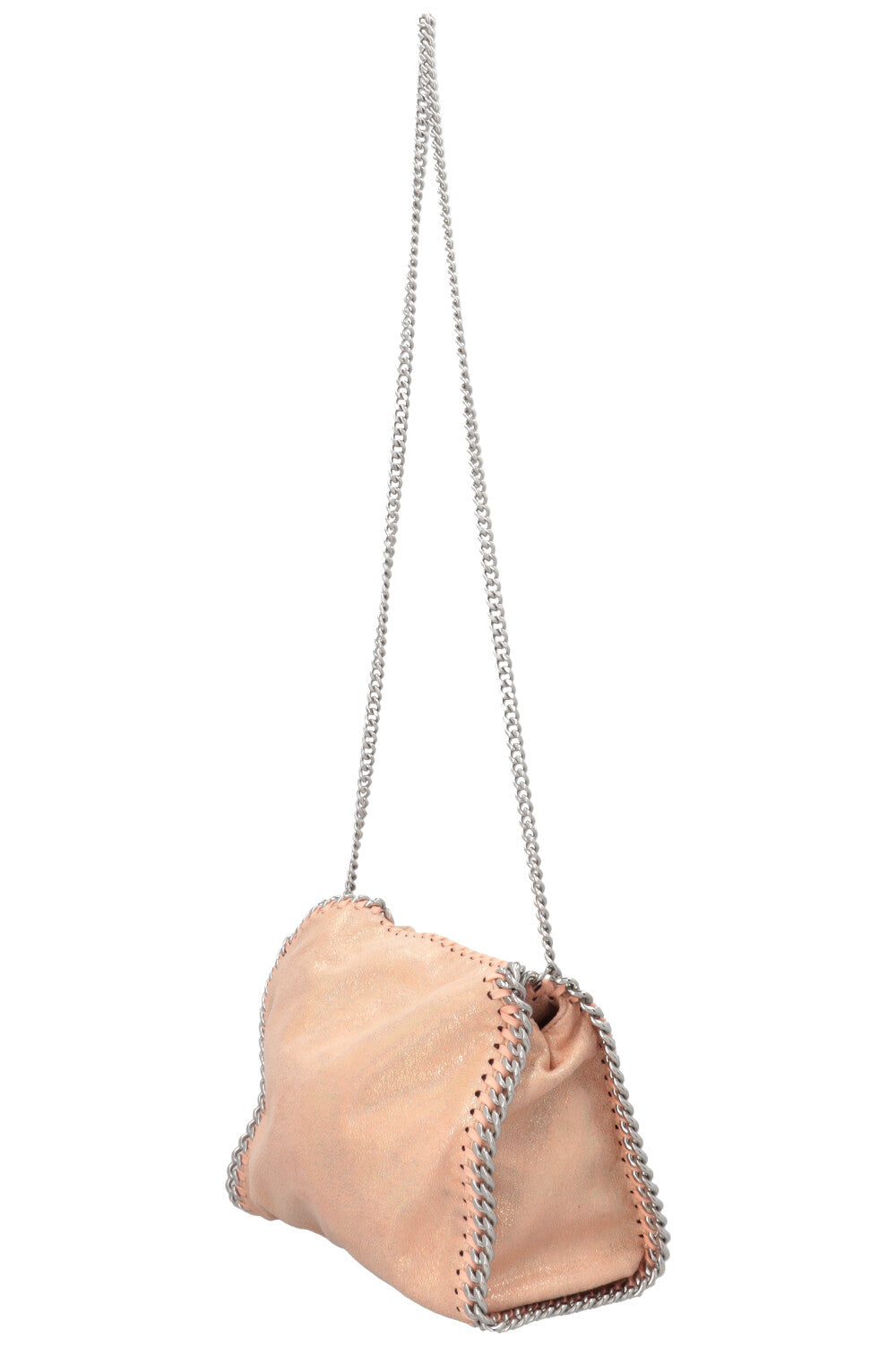 Sac cabas mini Falabella STELLA MCCARTNEY, couleur pêche brillante