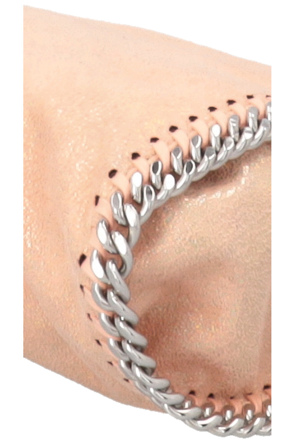 Sac cabas mini Falabella STELLA MCCARTNEY, couleur pêche brillante