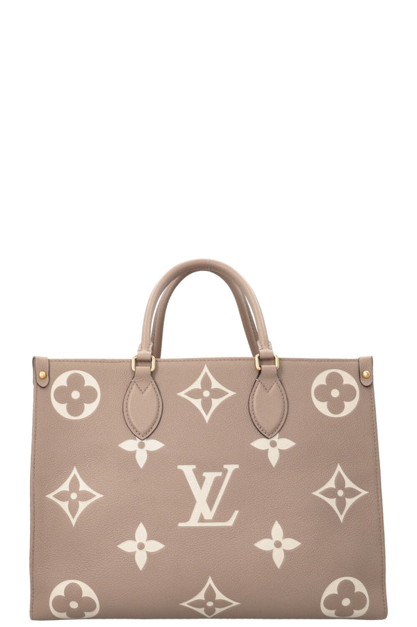 LOUIS VUITTON OnTheGo MM Empreinte Crème