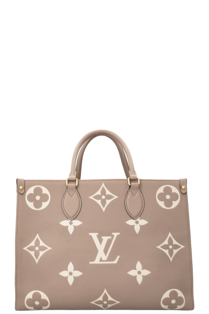 LOUIS VUITTON OnTheGo MM Empreinte Crème