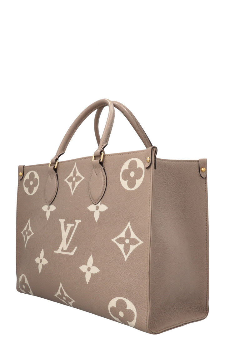 LOUIS VUITTON OnTheGo MM Empreinte Crème