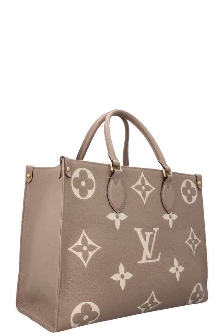 LOUIS VUITTON OnTheGo MM Empreinte Crème