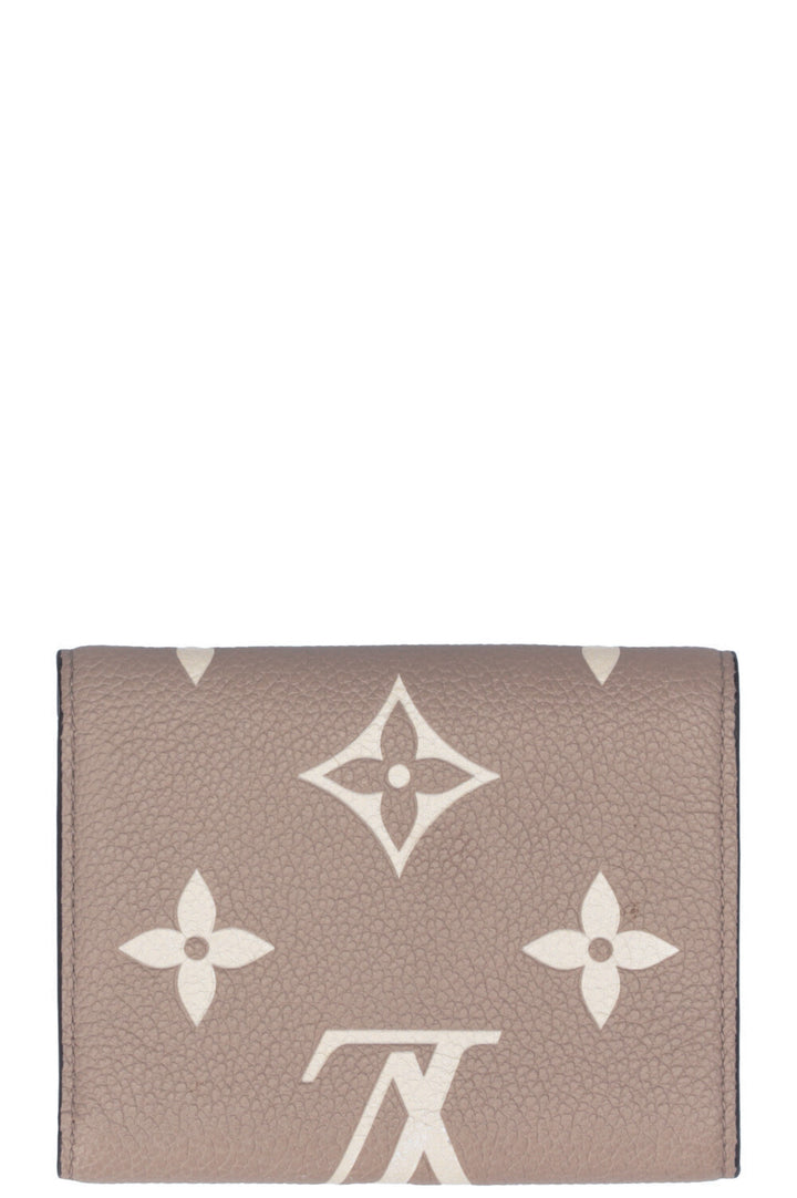 LOUIS VUITTON Victorine Wallet Empreinte Tourterelle Creme