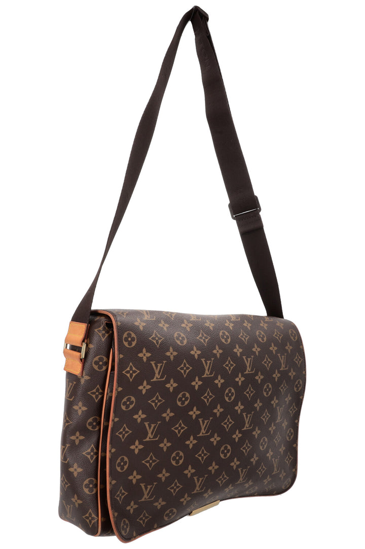 LOUIS VUITTON Sac Messager Abbesses MNG Toile