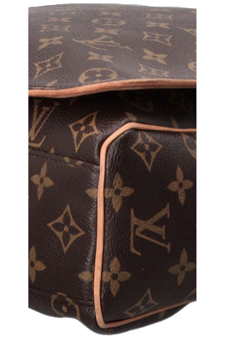 LOUIS VUITTON Sac Messager Abbesses MNG Toile