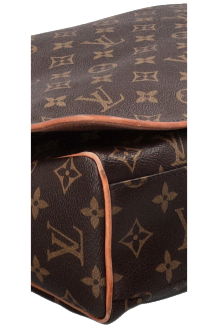 LOUIS VUITTON Sac Messager Abbesses MNG Toile