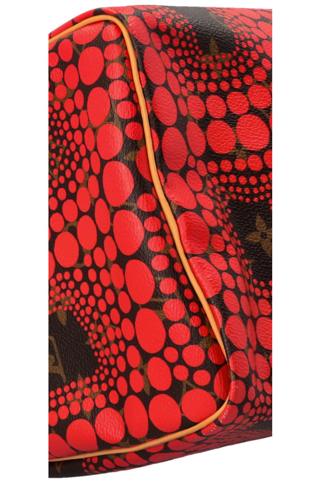 LOUIS VUITTON Speedy 30 Yayoi Kusama 2012 Rouge